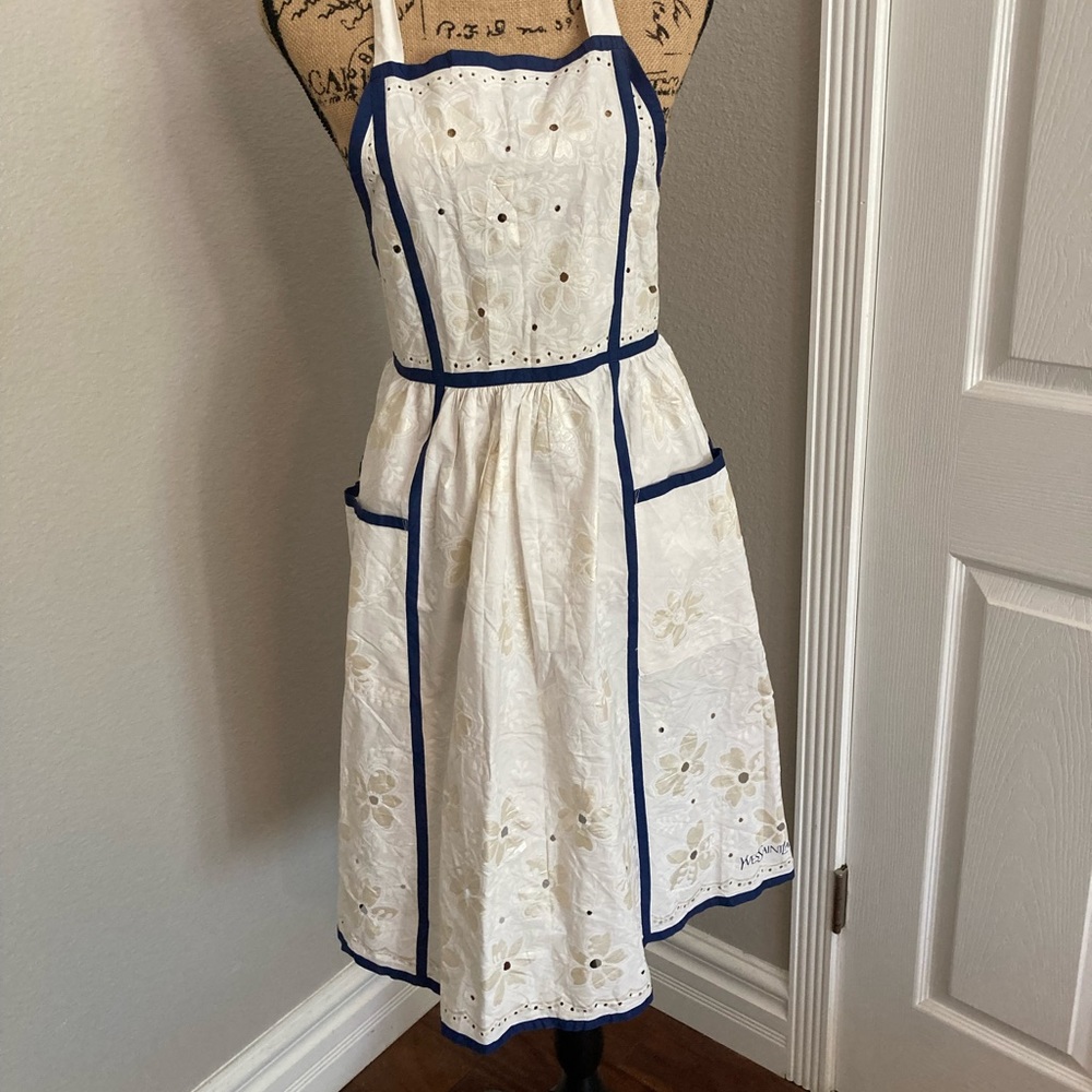 Vintage YSL Yves Saint Laurent apron